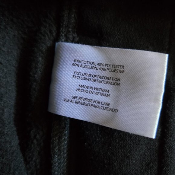 Eddie Bauer Men's Fleece Black Jogger Sweatpants Size M - Picture 5 of 8